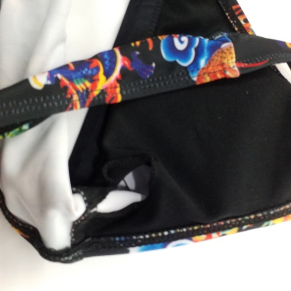 Shein Chinese Dragon Print Bikini top - Picture 10 of 12